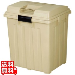 トンボ 連結ハンドルペール 90型 カーキベージュ 写真1