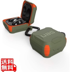 UAG社製 HARD.CASE_001 GalaxyBuds Live用 (オリーブ/オレンジ) 写真1