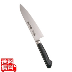 抗菌カラー庖丁 牛刀 18cm MGK-180 ブラック 写真1