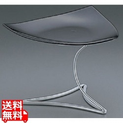 ML アイアンシェイププレートスタンド Cod.408.02ブラック 写真1