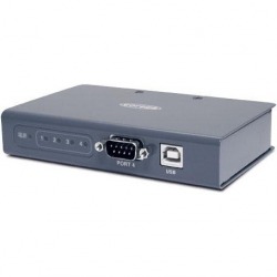 CG-USBRS2324 RS232C(シリアル)-USB変換器 4ポートモデル 写真1