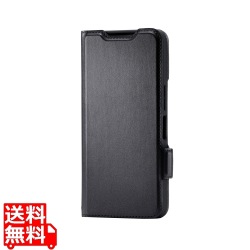 AQUOS wish5 ソフトレザーケース 磁石付 耐衝撃 ステッチ カード収納充実 写真1