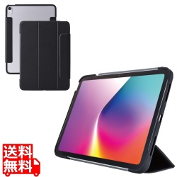 11インチiPad Air(M3/M2) フラップケース 薄型軽量 カラーエッジ 背面クリア 写真1