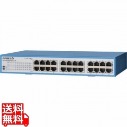 ApresiaLightGC124-SS 【5年間先出しセンドバック付】ノンインテリジェントスイッチングHUB (24port) ■ラックマウント金具標準添付 写真1