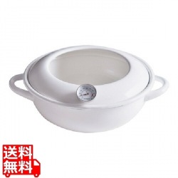 コージークックホーロー天ぷら鍋 24cm 写真1