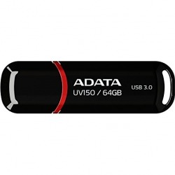 USB3.0フラッシュ 64GB UV150シリーズ キャップタイプ (ブラック) AUV150-64G-RBK 写真1