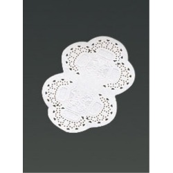 耐油レースペーパー 小判型 6号(500枚入) 写真1