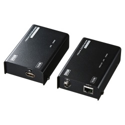 HDMI 延長 アダプタ HDMIエクステンダー(セットモデル) VGA-EXHDLT 写真1