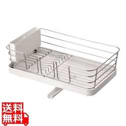 Nポゼ 縦横兼用クリアコート水切り スリム ホワイト 551291 写真1