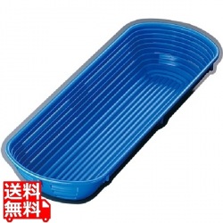 サーモ 醗酵カゴ長角型(ポリプロピレン) 48779 ブルー 写真1
