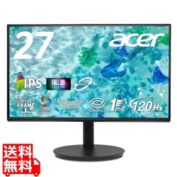 27インチ液晶ディスプレイ (27型/1920×1080、フルHD/HDMI、DisplayPort、ミニD-Sub/IPS/非光沢/LED/1ms) 写真1