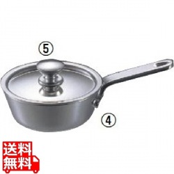18-8 プチソースパン 8cm 業務用 写真1
