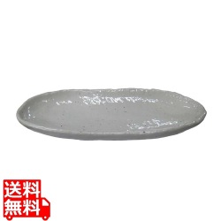 モダンホワイト 長皿 大 写真1