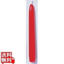 テーパーキャンドル 10インチレッド (1打入) 写真1