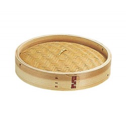 安心コート加工 杉 中華セイロ 蓋 18cm 写真1