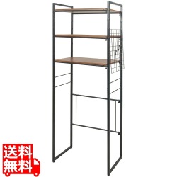 伸縮ランドリ-ラック SH-X6590R ブラック 写真1