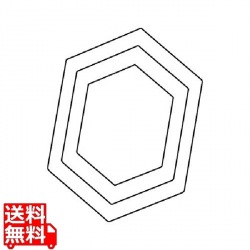 厚口野菜抜 3PC 亀甲 写真1