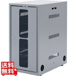 サンワサプライ タブレット・スレートPC収納保管庫 省スペースにタブレット・スレートPCを一括10台収納 CAI-CAB7【大型商品の為時間指定不可】 写真1