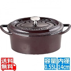 ボン・ボネール ココットオーバル14cm オーベルジン ※ ガス火専用 写真1