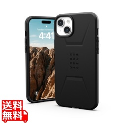 iPhone 15 Plus 2023対応耐衝撃ケース CIVILIAN MagSafe対応 ブラック 【日本正規代理店品】 写真1