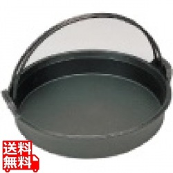 五進 鉄すきやき鍋 石目 29cm 写真1