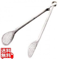 クイジプロ ステンレス メッシュトングワイド 74-7189 写真1