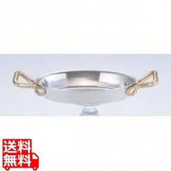 UK 18-8 プチパンオーバルパン浅型 10cm 写真1