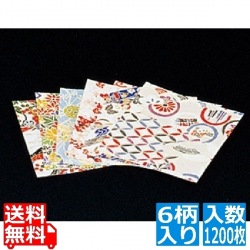 千代紙セット(200枚×6柄入) M33-129 写真1