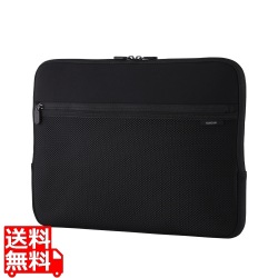 インナーバッグ/15.6インチ/ファスナーポケット/ブラック 写真1