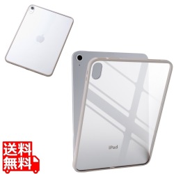 iPad(A16) クリアケース 軽量 カラーエッジ 背面クリア 写真1