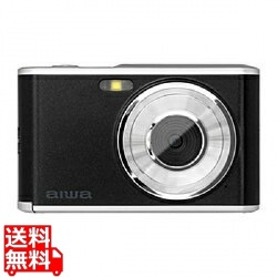 コンパクトデジタルカメラ aiwa cam DCB ブラック(1300万画素CMOSセンサー/2.8インチIPSディスプレイ/電子手ブレ補正/AF/4倍デジタルズーム/自撮り撮影/軽量) 写真1