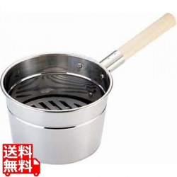 SA18-8ステンレス火起し 21cm 写真1