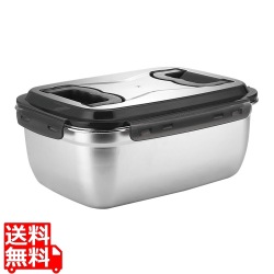 18-8P付 キッチンコンテナ 取手付 レクタングル 取手付12.0L 写真1