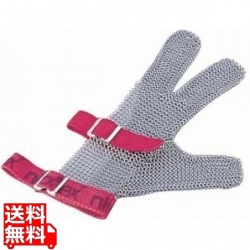 ニロフレックス メッシュ手袋3本指 L L3(青) 写真1