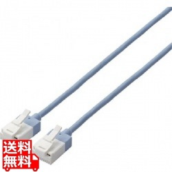 ツメ折れ防止スーパースリムLANケーブルCat6A準拠 写真1