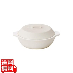 KAKOMI 直火土鍋 1.2L ホワイト 25211 写真1