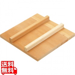 玉子焼用木蓋(スプルス)21cm用 写真1