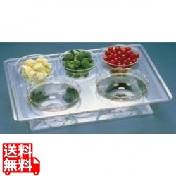 アクリル コールドサラダバー(ボール付) 728C 写真1