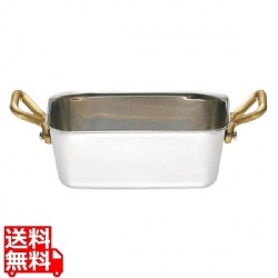 UK 18-8 プチパン深型角型鍋 9cm 写真1