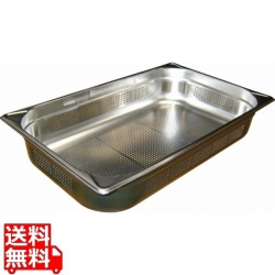 EBM 穴明ガストロノームパン補強重なり防止付1/1 100mm 写真1