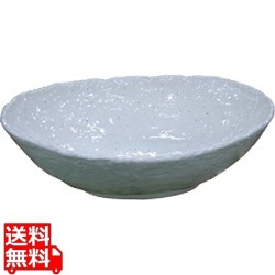 モダンホワイト 楕円鉢 大 写真1