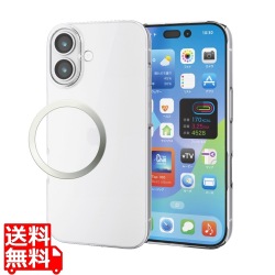 ハードケース 極薄 0.6mm メタルステッカー付 写真1