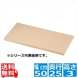 ニュー抗菌プラスチックまな板 500×250×30 写真1