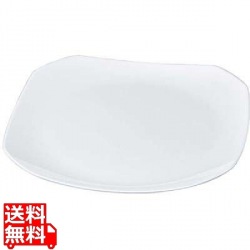 ニューホワイト 隅切盛皿 34cm 写真1