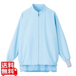 男女兼用長袖ジャンパー BL314-B 4L (アイスブルー) 写真1