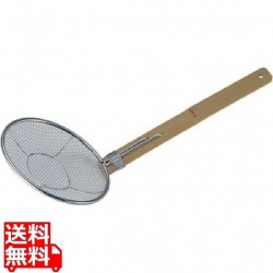 18-8竹柄そば揚 立柄24cm 写真1