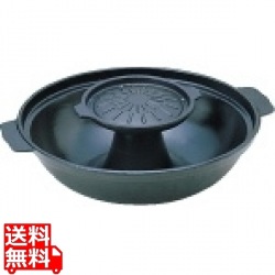 アルミ 焼きしゃぶ鍋 外寸33.4cm 写真1