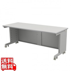 eデスク(グレー)W1800×D700×H700 写真1