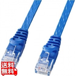 カテゴリ6フラットLANケーブル 写真1