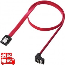 下L型シリアルATA3ケーブル 写真1